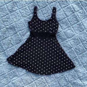 Forever 21 Skater Dress Polka Dot